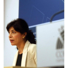 La viceportavoz socialista en las Cortes, Ana Redondo.