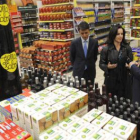 Silvia Clemente visita el centro en Burgos.