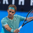 Roger Federer, en Perth.