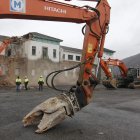 Escuelas de Villablino, demolidas para hacer el Parador.