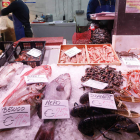 Imagen de los precios en una pescadería. MARCIANO