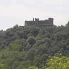 El fuego también se aproximó al castillo de Sarracín.