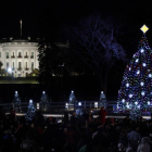 El árbol de Navidad de la Casa Blanca, en diciembre del 2011.