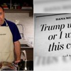 Dan Milbank ha cumplido su promesa y se ha comido sus palabras sobre Trump.