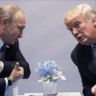 Encuentro entre Trump y Putin en el G-20 en Hamburgo.