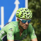 Alejandro Valverde, durante la Vuelta 2019.