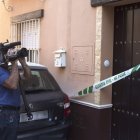 Vivienda de Marchena donde fue apuñalada una mujer.