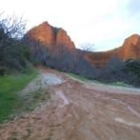 El corrimiento de tierras de una ladera inestable en Las Médulas bloquea el acceso a la Cuevona