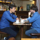 Pedro Sánchez y Jordi Évole, durante la entrevista de este domingo.