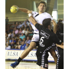 Acacio, durante el encuentro ante el Go Fit