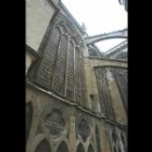 Algunas de las históricas vidrieras de la catedral leonesa, sobre todo las de la parte norte, están totalmente 'invadidas' por el óxido