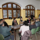Un momento de la inauguración de la unidad de respiro.