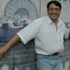 Imagen de Carmelo Gómez durante una de sus visitas a Sahagún