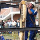 Un momento del Concurso de Entibadores del año pasado.