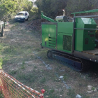 La imagen muestra la nueva máquina desplazada a la zona del Proyecto Toral para realizar prospecciones a grandes profundidades. DL