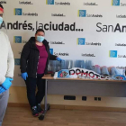 Donan al Ayuntamiento de San Andrés 70 máscaras de acetato. DL