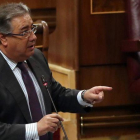 El ministro del Interior, Juan Antonio Zoido, en el Congreso de los Diputados.