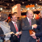 Sebastián, Doña Sofía, Don Juan Carlos y Miguel Martínez.