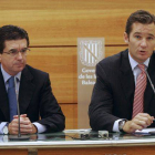 Matas y Urdangarín, durante un acto celebrado en Palma, en el 2005.