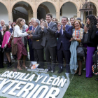 Momento de la apertura del congreso de casas regionales en Salamanca. EFE