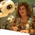 La directora de la emisora, Sonia Linares, en una foto de archivo