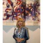 La artista leonesa Ana Cristina Pastrana. CUEVAS