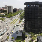 Sede de CaixaBank en la avenida Diagonal de Barcelona.