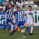 El penúltimo fin de semana de mayo del 2015 la Deportiva derrotó al Lugo por 1-0 gracias a un gol de Jesús Berrocal. ANA F. BARREDO