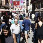 Buena afluencia en el primer día del Mercado Medieval. RAMIRO