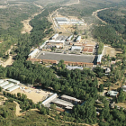Vista aérea de las instalaciones del Ejército de Tierra en la base Conde de Gazola