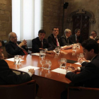 Reunión en la Generalitat para presentar el plan sustituto del proyecto Eurovegas.