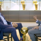 Magic Johnson e Isiah Thomas, cara a cara en el set de NBATV