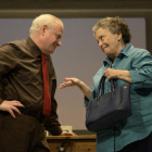 Echanove y Galiana, en una de las escenas de «Conversaciones con mamá».