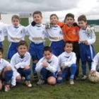 Formación del Casa de Asturias que milita en la categoría prebenjamín