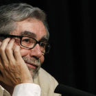 El escritor andaluz Antonio Muñoz Molina, ayer tras recibir el Premio Príncipe de Asturias de las Letras.