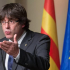 Carles Puigdemont, en Bélgica.