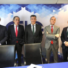 La directiva de la Fele repasó ayer la evolución de la economía local en el último año. CAMPILLO