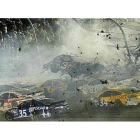 El coche de Austin Dillon (3) vuela por los aires y se estrella contra la valla que separa la pista del público en el circuito de Daytona Beach.