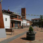 Plaza de Lagarón, en la localidad de Onzonilla, en una imagen de archivo.