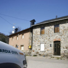 Un vehículo de la Guardia Civil