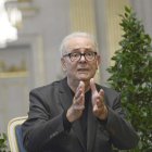Imagen de Patrick Modiano en Estocolmo.