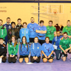 Los participantes en el segundo corro de fase regular tras la entrega de premios. A. B.
