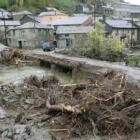 El puente de Vivero quedó destrozado por las lluvias de octubre