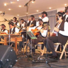La Charra, en uno de los conciertos que ha ofrecido en La Bañeza