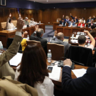 El pleno de Ponferrada sigue teniendo la palabra en las cuentas. L. DE LA MATA