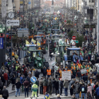 Agricultores y ganaderos salieron a las calles de León el pasado 28 de febrero.