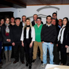 Asistentes a la reunión del PSOE en el Curueño.