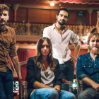 Los integrantes de la banda madrileña Morgan. DL