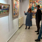 Presentación de ‘Colinas de Sal’, exposición en la que participa el Ayuntamiento de La Robla. DL