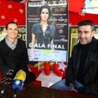 Patricia Pérez y Ángel Lerga presentaron ayer en la Oxi la gala que se celebra mañana por la noche